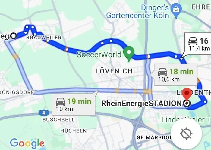 Sandys-beachhouse Rheinenergie Stadion -16 Fahrminuten Koeln Abtei Brauweiler Business Kueche Klima Parken Relax Travel Work 公寓 *